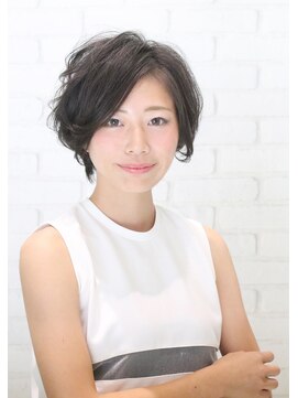 ヘアサロンワイスリー 春日原店(HAIR SALON Y3) カーリング前下がりグラボブ
