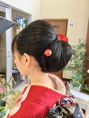 和装ヘアアレンジ