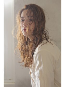 ソイ コンク 下北沢(soi conc) ウェットロング×オリーブベージュ