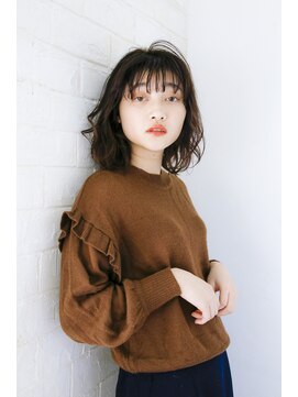 ガーランド (Garland) [Garland/表参道]☆ブルージュミディアムボブルフ×小顔