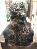 ヘアーサロン ライズネクステージ(hair salon RISE nextage) ハーフアップ