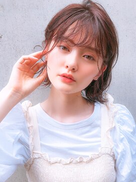 シーク 天神(SEEK) 【SEEK】ガーネットピンク×ナチュラルボブ