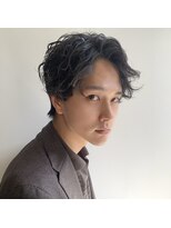 ラナ 渋谷(Lana)&nbsp;韓国マッシュセンターパートニュアンスマッシュサイドパート渋谷