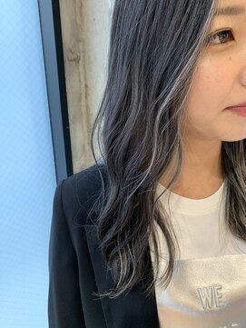 ヘアーデザイン リマ(Hair Design Lima) Lima透明感ブルージュカラー フェイスフレーミング