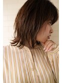 <sungooseTOKYO>＃マロンベージュAラインボブ