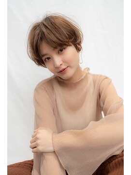 オースティン 流山おおたかの森(AUSTIN) 大人かわいい前髪セシルカットココアブラウンフリンジウェーブ