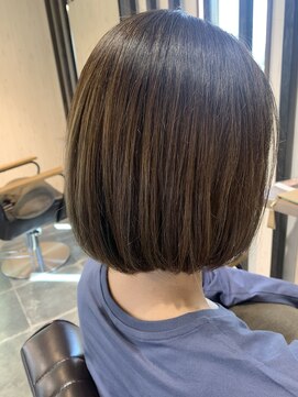 イコウヘアデザイン(icou hair design) ☆シアーハイライト☆ちゅるんボブ☆