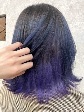 ラビス(Lovis) ミディアム/暗めカラー/デザインカラー/フェイスフレーミング