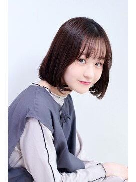 ユニックス 赤羽店(UNIX) 王道シンプルワンカールボブ[ニュアンスカラー/グレージュカラー