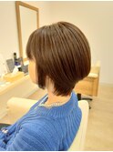 ☆大人女性美髪ショートグラデーションボブ☆