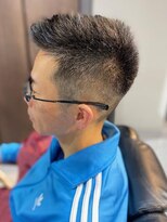 バーバーバー 四谷(BARBER-BAR)&nbsp;大人カッコいい30代40代50代以上アップバンクショート