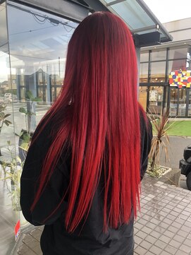 アリカ(arika) レッド × シールエクステ80枚