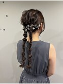 二次会アレンジ◇大人ツインアレンジ uiic hair 中沢恵理