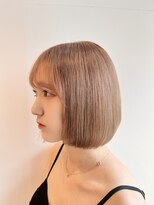 ウィクシーミミ 栄矢場町店(wixy mimi)&nbsp;ピンクミルクティーボブ♪