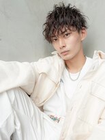 イオ 本厚木(io)&nbsp;マッシュショート波巻きスパイラルパーマハイライト