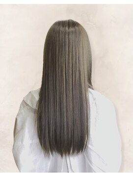 アース センター南店(HAIR&MAKE EARTH) キレイめアッシュベージュ