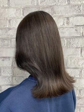 サロンジオ 本厚木(salon the O's) イメチェン/レッドブラウン/フルバング/似合わせカット/本厚木駅