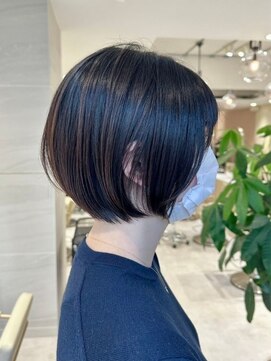 ミズチャーム(Ms.CHARM) ショートボブ/ナチュラルブラウン