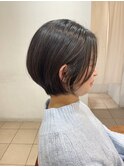大人丸みショートスタイル