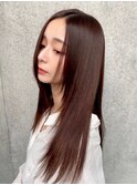 シンプルだから美しい　涼風ストレートヘア　美髪　髪質改善