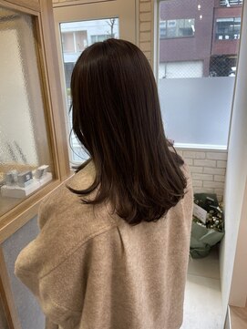 シーインフィニート 蔵前店(C∞) 重めミディ_ナチュラルブラウン