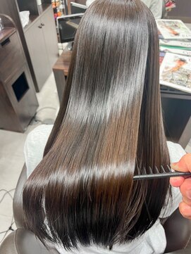 アンノウン(UNKNOWN) 【髪質改善矯正ストレート】