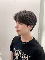 オーシャントーキョー(OCEAN TOKYO)&nbsp;韓国ヘアカルマパーマカルマバングセンターパートウルフ