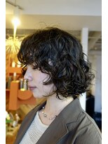 エルマノ 仙川(L mano)&nbsp;癖毛風ボブパーマ