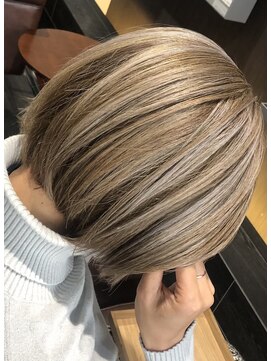 ソメショウ(Somesyo) 白髪活かしハイライト