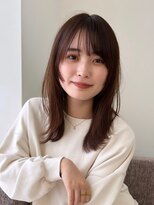 アンフィニー 銀座(ANFINI)&nbsp;レイヤーカット/前髪カット/くびれヘア/ウエットヘア/髪質改善