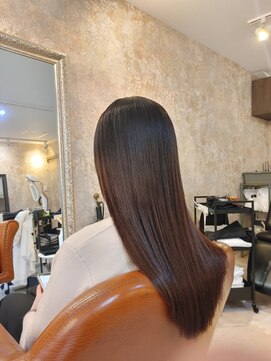 ヘアスタジオ マテリアル 中央駅店(hair studio Material) #プルエクステ#髪質改善#カラー