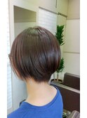 ナチュラルショートボブ