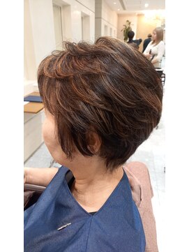 松本平太郎美容室 銀座パートツー(PART2) ショートボブ/30代40代50代60代