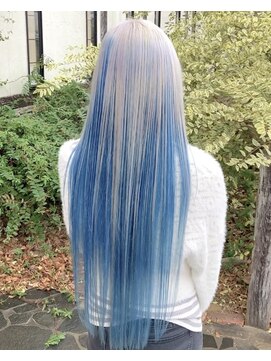 ルプラ ガーデン(le-pla garden) アンブレラカラー#ダブルカラー#ブルー#水色#ホワイト#豊橋#豊川