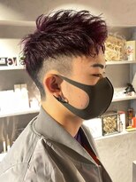 ティダスマイル ふじみ野店(tida smile)&nbsp;スキンフェードアップバング刈り上げショートツーブロック