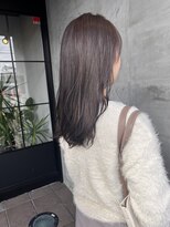 アンディ ニジュウサンド クリエイション(and D 23℃ creation)&nbsp;ラベンダー/透明感/ロング/ニュアンス