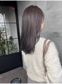 ラベンダー/透明感/ロング/ニュアンス