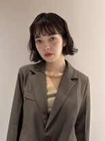 マイル 渋谷(mile)&nbsp;透明感カラー×ニュアンスボブ