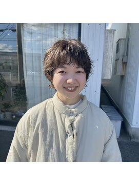 クルニエ(crenier) @ショートウルフ/ベージュ