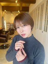 ヘア ルミナス バイ フォルテ(HAIR LUMINAS by FORTE)&nbsp;イメチェン/外ハネボブ/美髪/ワイドバング/ブルーブラック