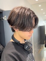 ロンドシエル 横浜(Lond ciel)&nbsp;men'sメンズ髪質改善ブリーチなし黒染めブルーブラック/横浜