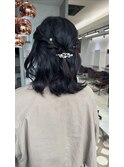half up arrange