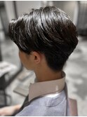 men's hair ☆ 毛流れセンターパート