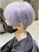 デイズ(days)&nbsp;ホワイトブルラベンダーカラー　マッシュカット