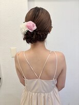 ボタン ハカタ(VOTAN hakata) 【votan sanae】サイドシニヨン/お団子アレンジ/浴衣ヘア