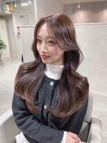 ミヨン(miyon)&nbsp;【miyon】韓国レイヤーカット×艶髪カラー×髪質改善