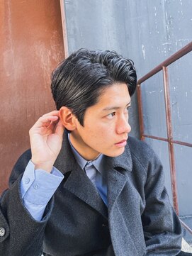 クオル 円山(QOL) アップバングメンズショート