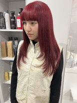 シー ヘアデザイン(see hair design)&nbsp;レッドカラー
