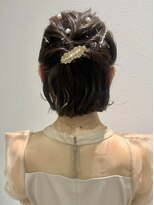 ティエナビューティー(TIENA BEAUTY)&nbsp;結婚式お呼ばれヘア ハーフアップ