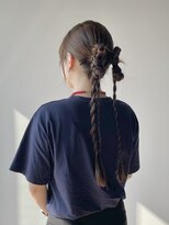 セロ 東辻井店(SERO)&nbsp;【セロ東辻井】編みおろし/ロープ編み/編み込み/ヘアアレンジ